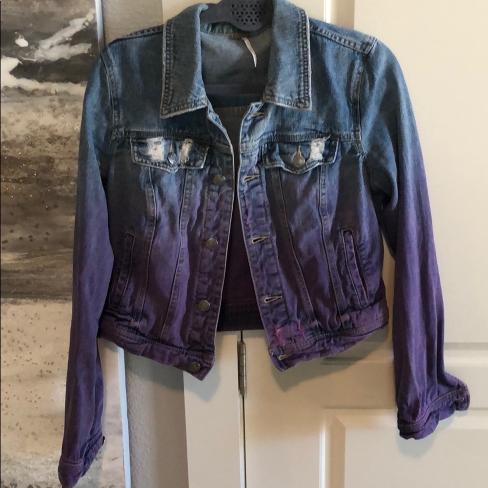 Free People denim jacket